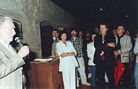 Presenta la mostra di Augusto Murer lo scrittore di Asiago Mario Rigoni Stern